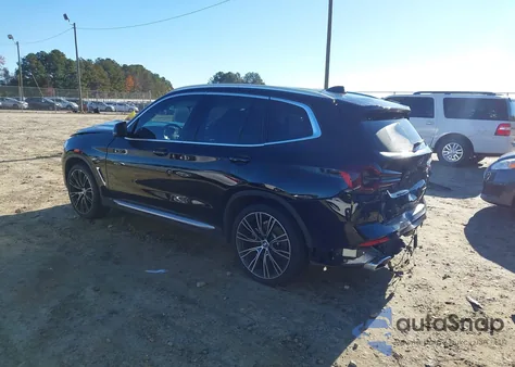 2022 BMW X3 Sdrive30I from USA, damaged, VIN 5UX43DP02N9J67581